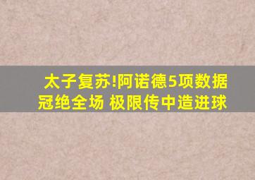 太子复苏!阿诺德5项数据冠绝全场 极限传中造进球